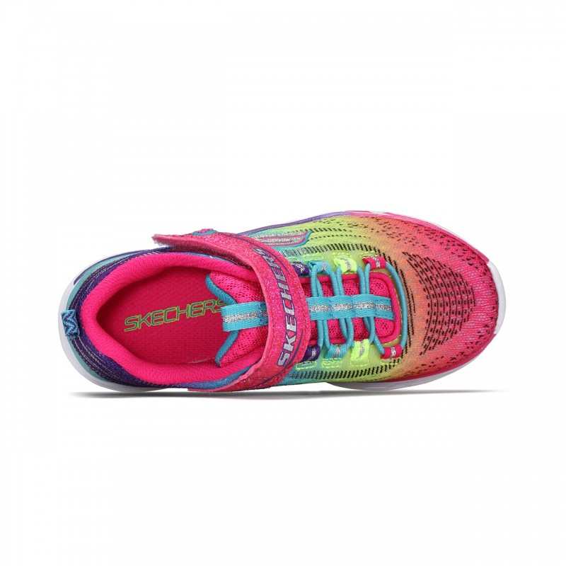 Skechers斯凯奇时尚闪灯开关女童鞋中大童透气运动休闲鞋10667L