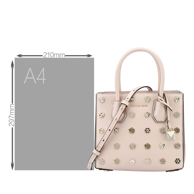 MICHAEL KORS 迈克·科尔斯 MK女包 MERCER系列皮质女士小号手提单肩斜挎包