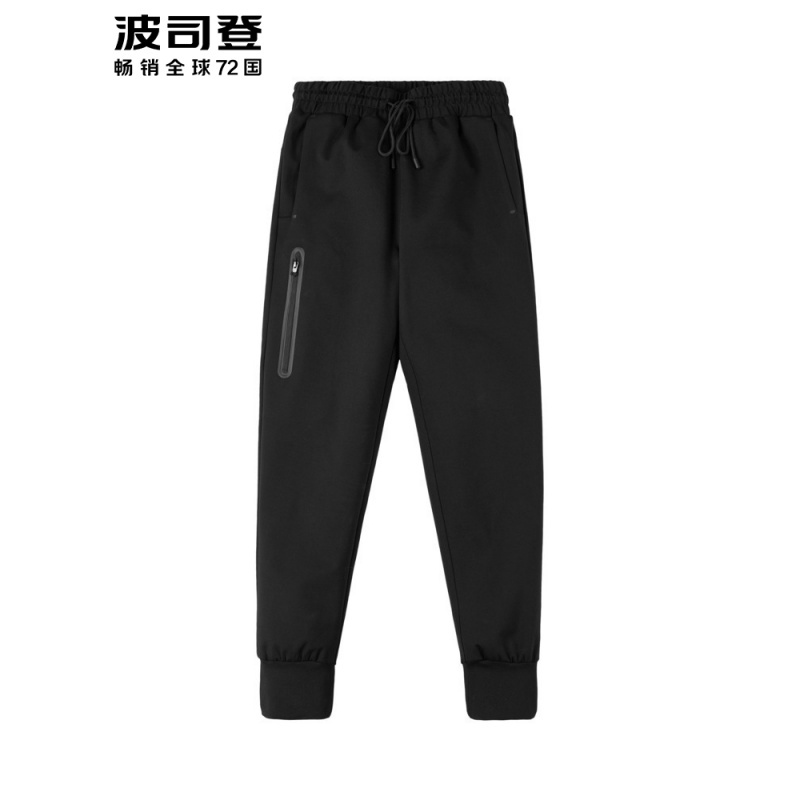 波司登男冬季保暖外穿羽绒裤青年新款长裤休闲款
