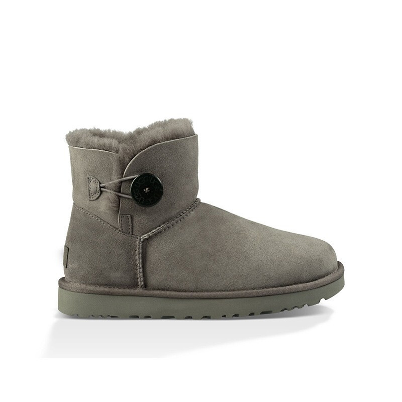 UGG 女士Classic Boot系列迷你贝莉纽扣2.0经典雪地靴 1016422