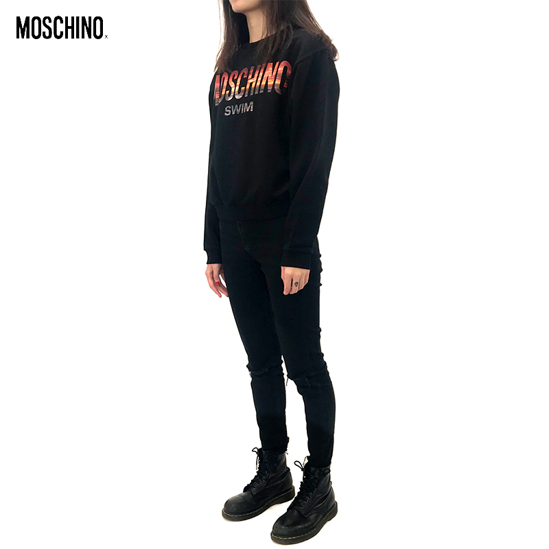 莫斯奇诺moschino女士卫衣帽衫