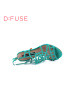 D：Fuse/迪芙斯羊反绒金属凉鞋女鞋子DF52111001_jmd36
