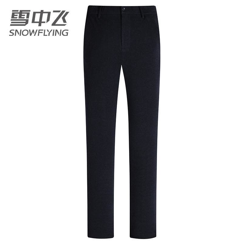 雪中飞休闲裤男秋季工装裤男潮牌修身长裤宽松大码潮流休闲裤男图片
