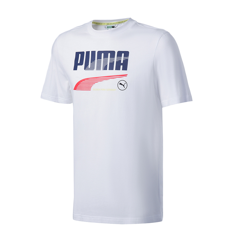 彪马PUMA男装运动服休闲圆领短袖T恤