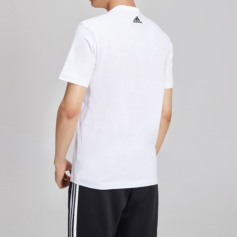 【自营】阿迪达斯男服短袖T恤圆领休闲运动服DV3096