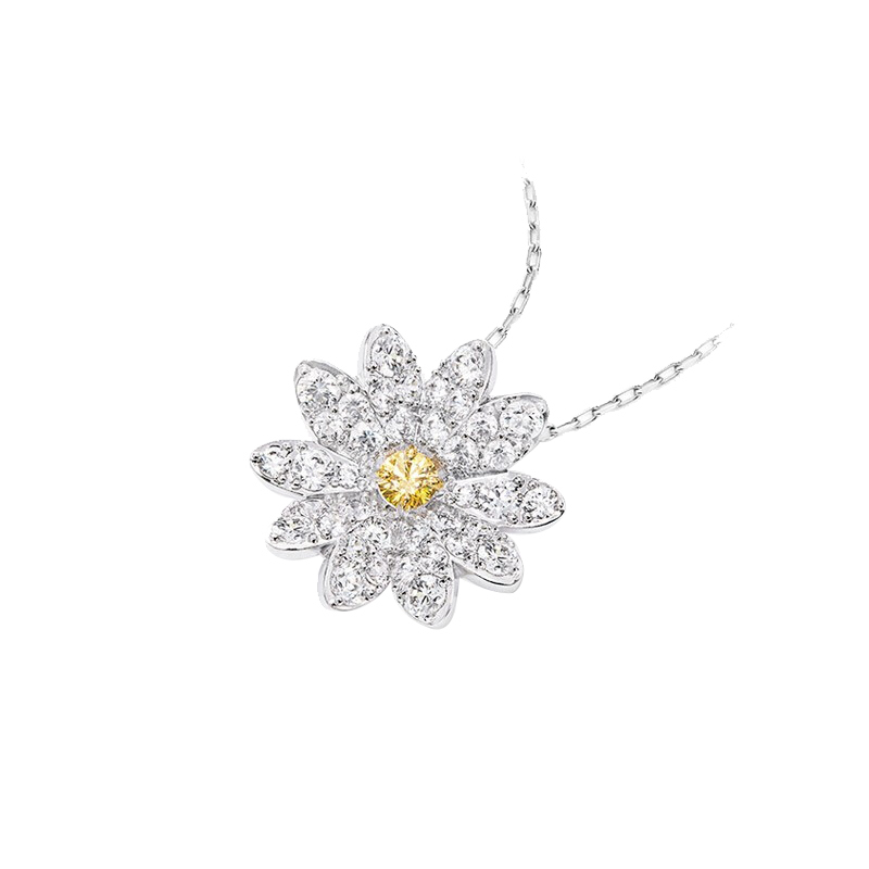 SWAROVSKI/施华洛世奇 王一博海报同款小雏菊水晶项链 女士人造水晶 送恋人5512662
