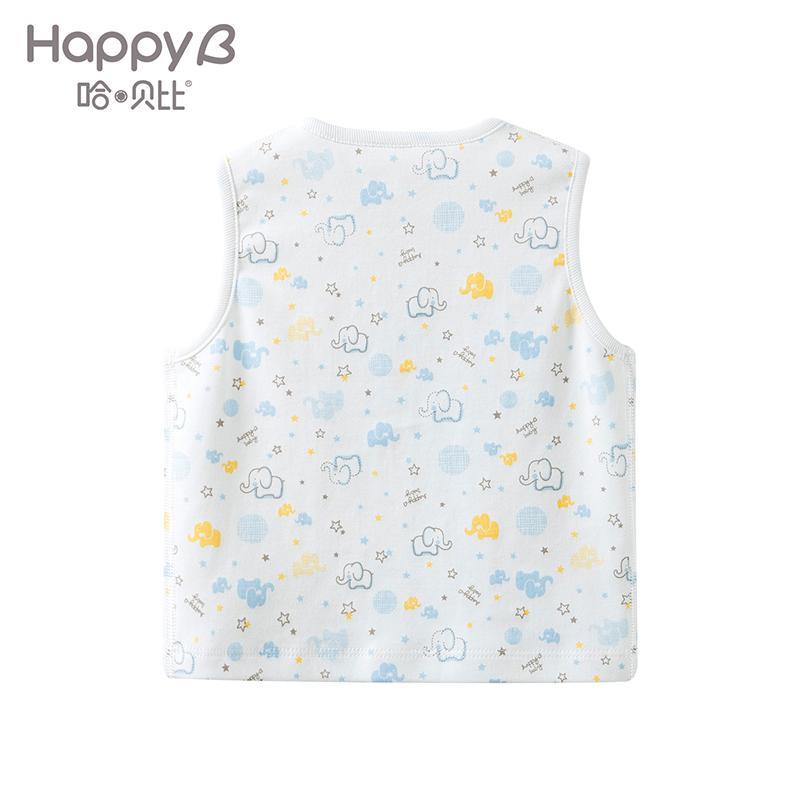 哈贝比（happyB）马甲春秋款婴幼儿背心初生儿衣服男宝宝女宝宝春上上衣