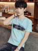 太子龙正品男装2018夏季新款男士短袖T恤夏季潮学生体恤圆领修身印花半袖丅恤打底衫