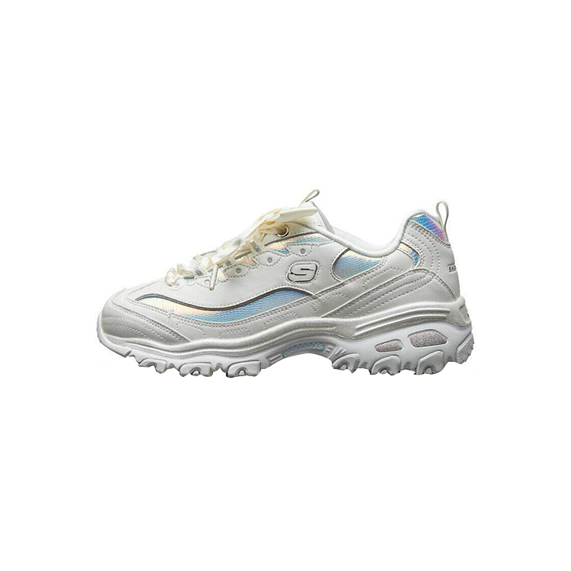 SKECHERS斯凯奇 经典休闲鞋 女子运动鞋 时尚老爹鞋 熊猫鞋 66666178