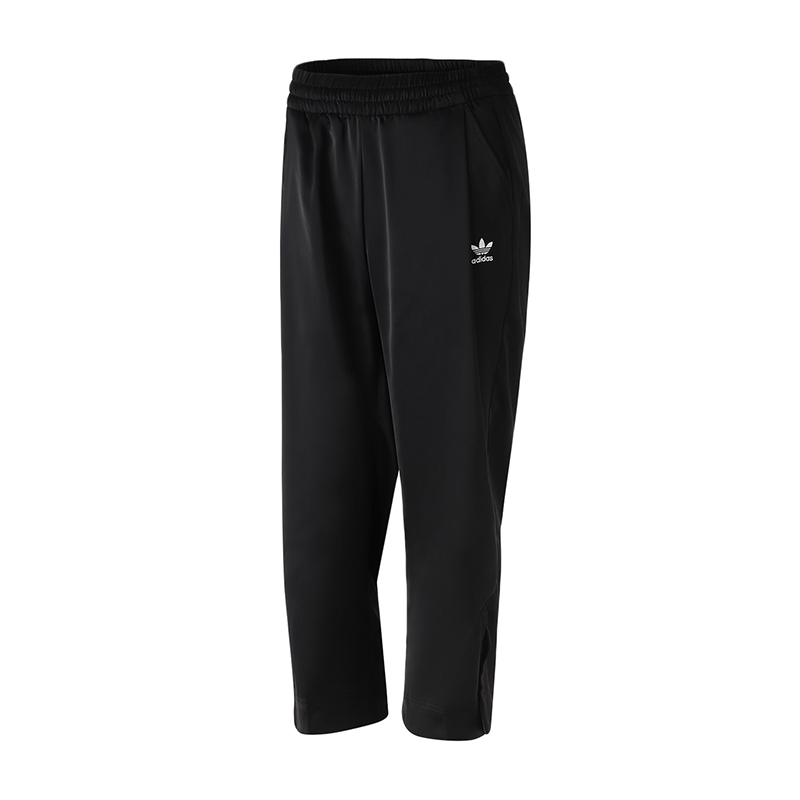 adidas阿迪达斯三叶草女裤运动裤七分裤阔腿裤dy0874