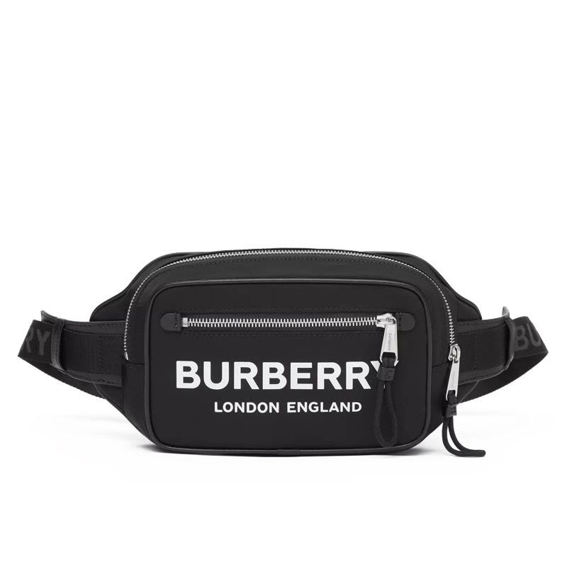 【预定】BURBERRY/博柏利 徽标印花 ECONYL? 腰包 24*5*15CM织物\人造革图片