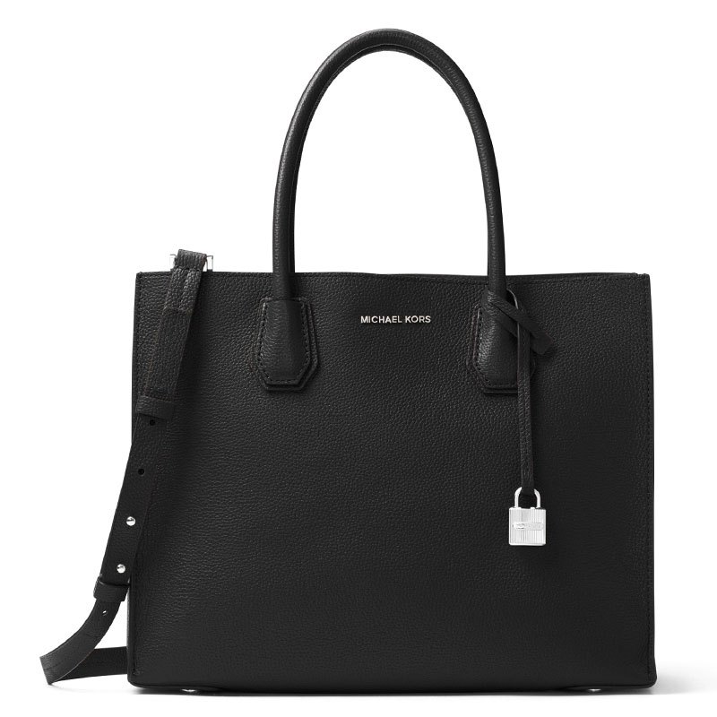 michaelkors迈克科尔斯mercer大号杨幂同款敞口手提包女皮革休闲单肩