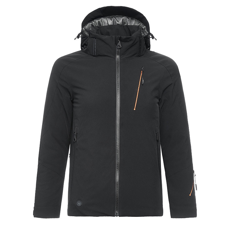 鸭鸭yaya冬季新款羽绒服男士可脱卸帽时尚休闲防寒服冬装外套