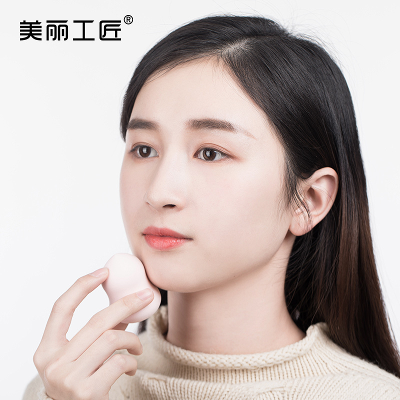 美丽工匠 葫芦粉扑水滴化妆海绵美妆蛋不吃粉彩妆干湿两用三个装