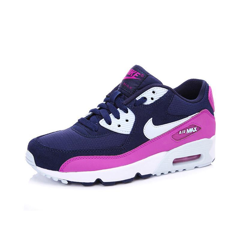 耐克NIKE正品童鞋男女大童AIRMAX90系列运动休闲鞋