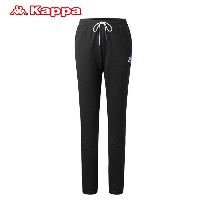 Kappa卡帕女针织长裤修身版运动卫裤-K0722AK02-888
