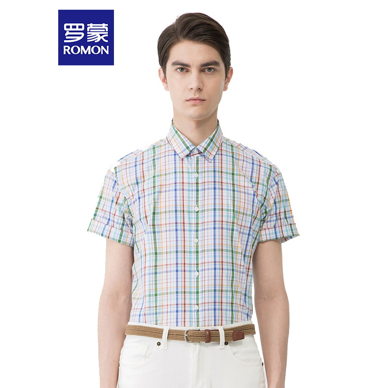 罗蒙romon男士衬衫