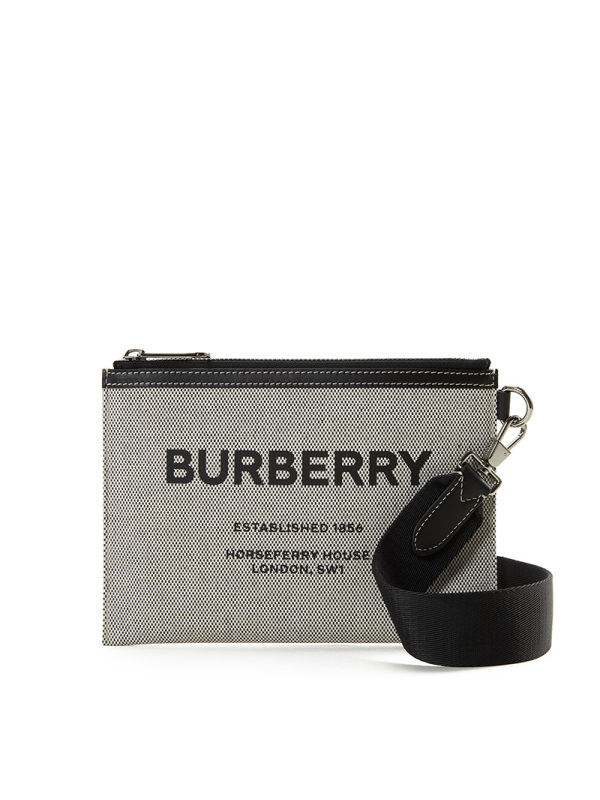 BURBERRY Horseferry 印花手拿斜挎包 8038255