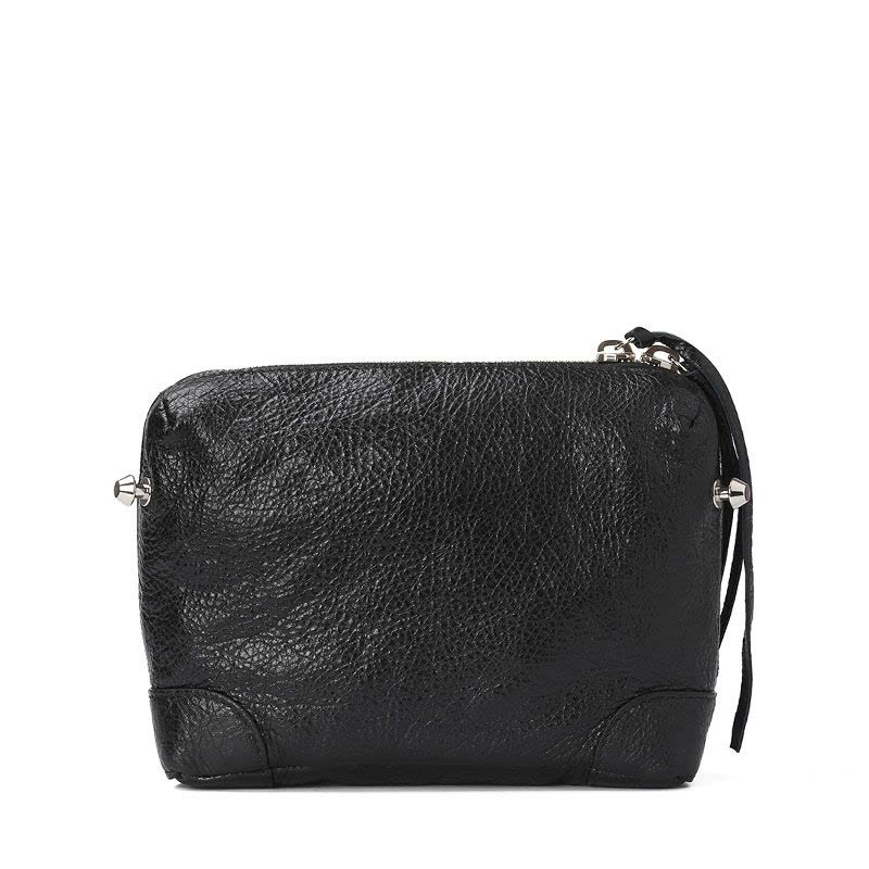 BALENCIAGA/巴黎世家 女包金属饰边铆钉装饰迷你斜挎包 488795图片