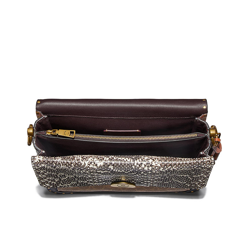 预定20新款coachdreamer蛇皮细节单肩包7649826199cm