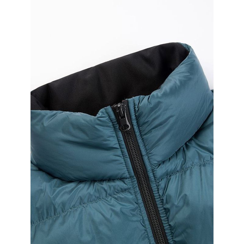 hla海澜之家蓬松感羽绒服2019冬季无帽立领鹅绒外套男hwraj4r090a