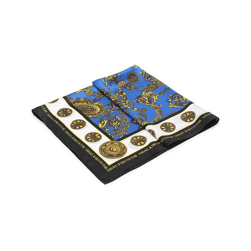 范思哲 VERSACE JEANS COUTURE 女士 桑蚕丝方巾丝巾围巾71HA7H01 ZG005