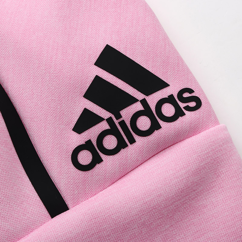 adidas女服夹克外套ZNE连帽休闲运动服DT9397 L DT9397粉色