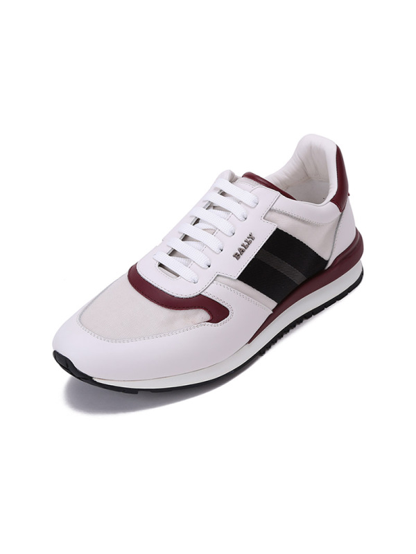 BALLY 巴利 男士织物配皮系带休闲运动鞋 ASTAR T