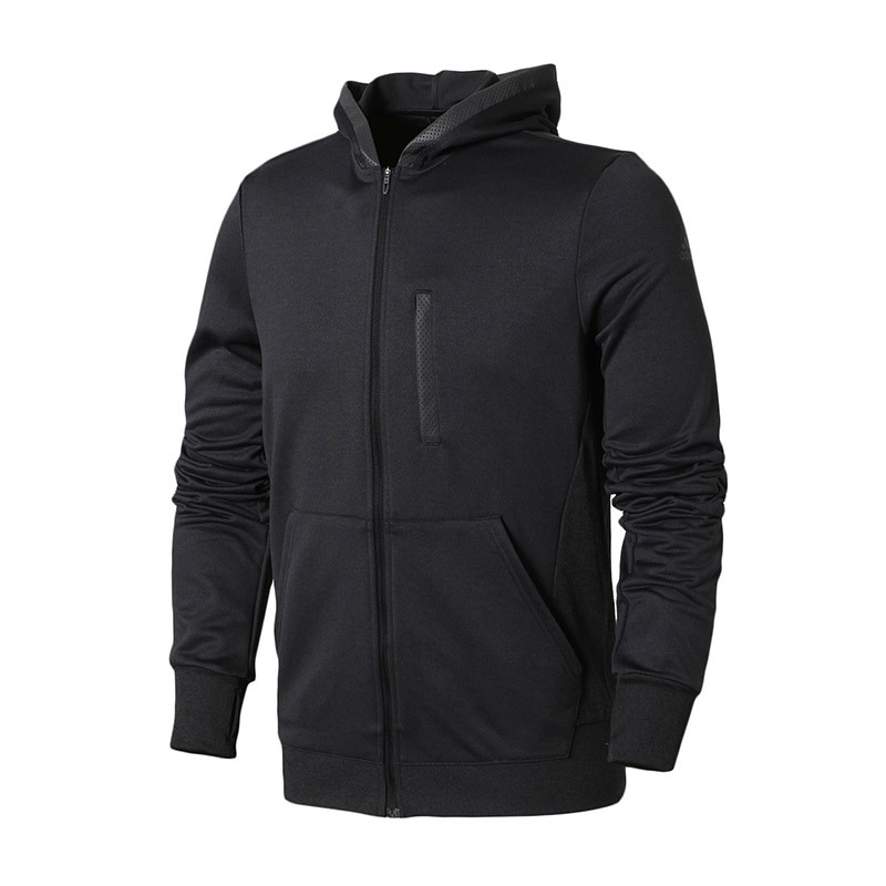 adidas阿迪达斯男子夹克外套跑步训练运动服BR2433 S 黑色BR2433