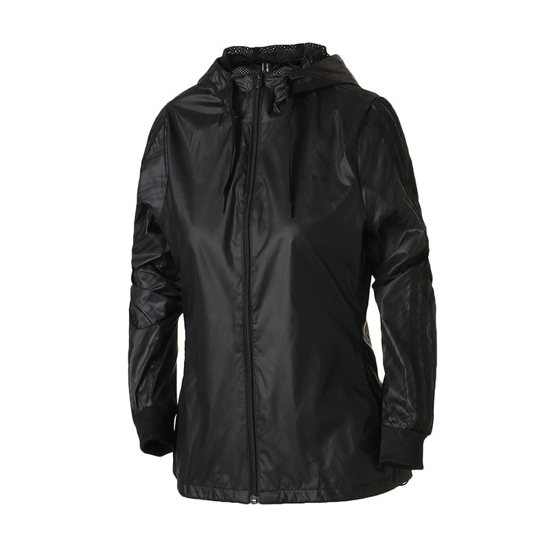 【自营】adidas阿迪达斯NEO女子外套夹克休闲运动服CZ1690 L CZ1690黑色