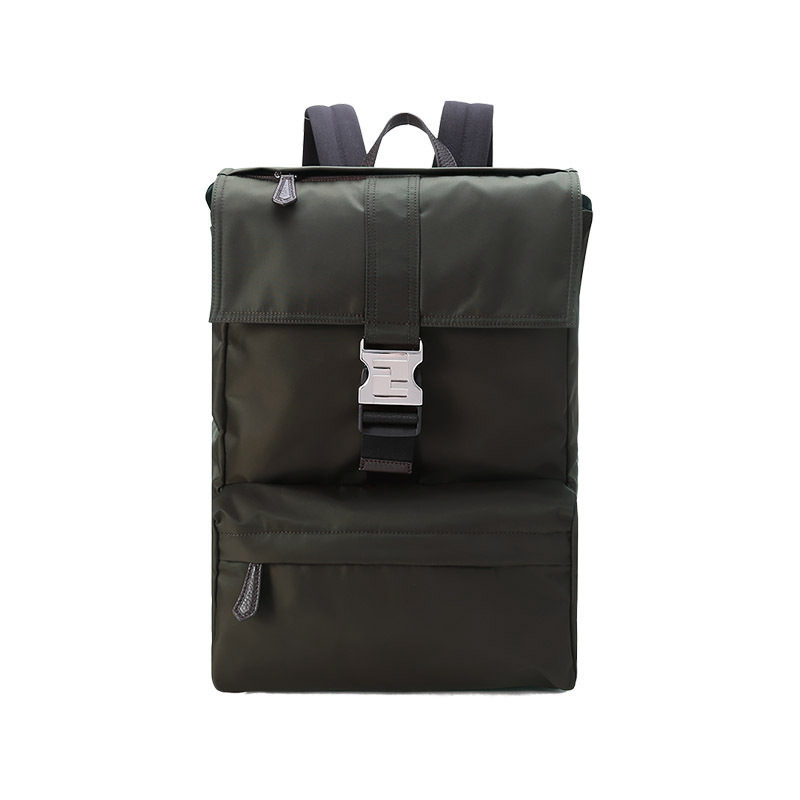 芬迪 FENDI 男士织物Fendiness手提双肩包背包中号 7VZ066 AGQT