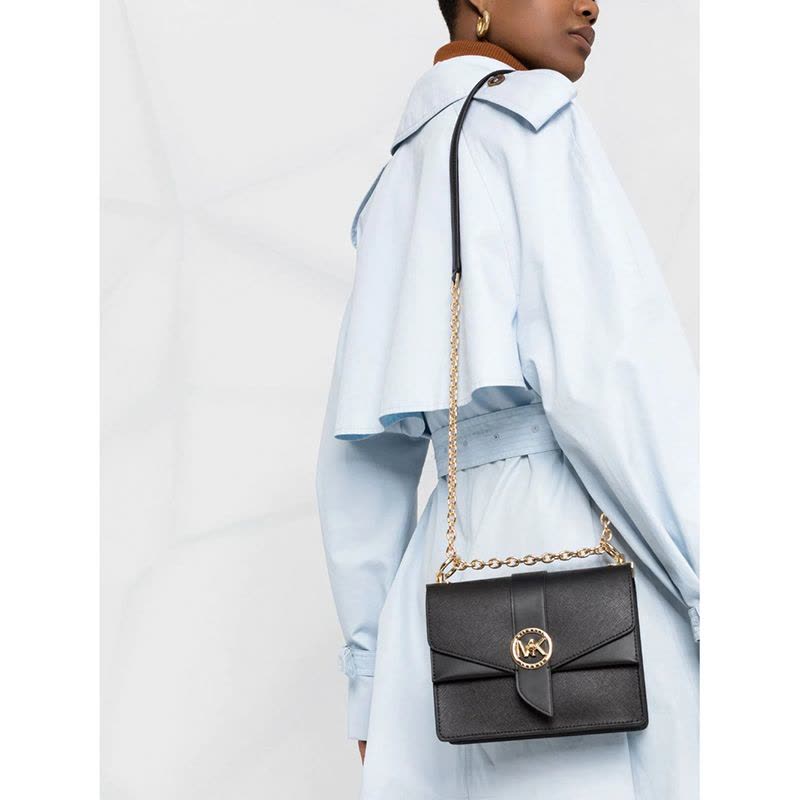 MICHAEL KORS 斜跨包 LOGO圆环 光面皮 32S1GGRC0L图片