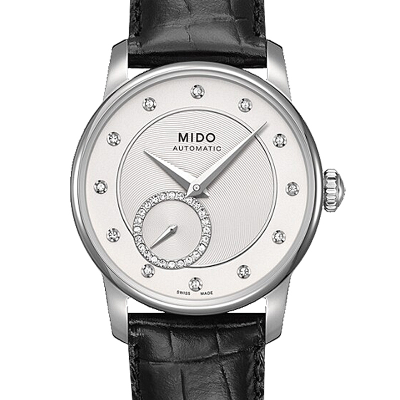 mido美度贝伦赛丽ii系列镶钻自动机械女表m0072281603600