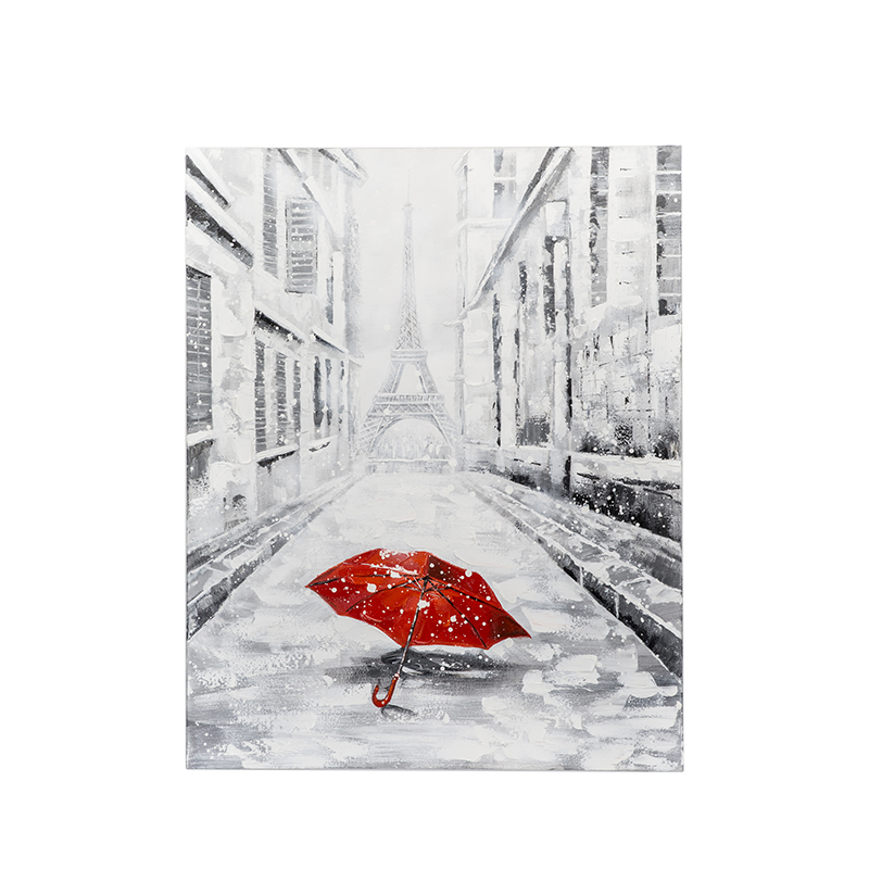 松霖SOLUX 布加斯 艺术手绘油画—小红伞A3