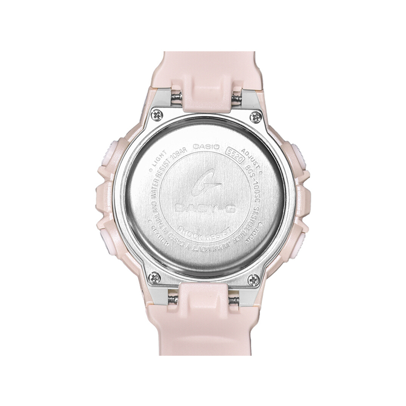 casio卡西欧石英表女babyg系列日韩品牌运动防水休闲时尚潮流女士腕表
