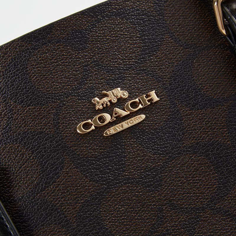 COACH/蔻驰女包奥莱款托特包老花款手提单肩包斜挎包奢侈品箱包图片
