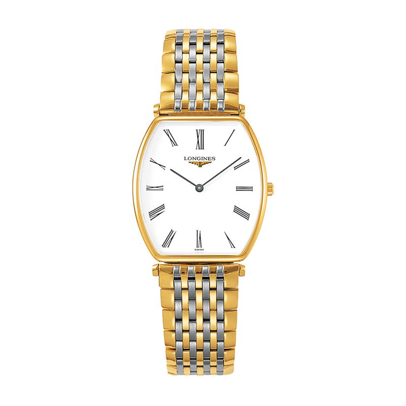 浪琴longines嘉岚男表l4.705.2.11.7男士石英表时尚男表