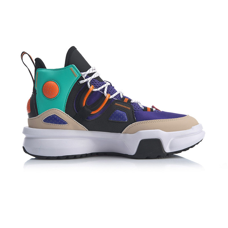 李宁重燃20ezfit男子包裹高帮篮球休闲鞋agbq0112