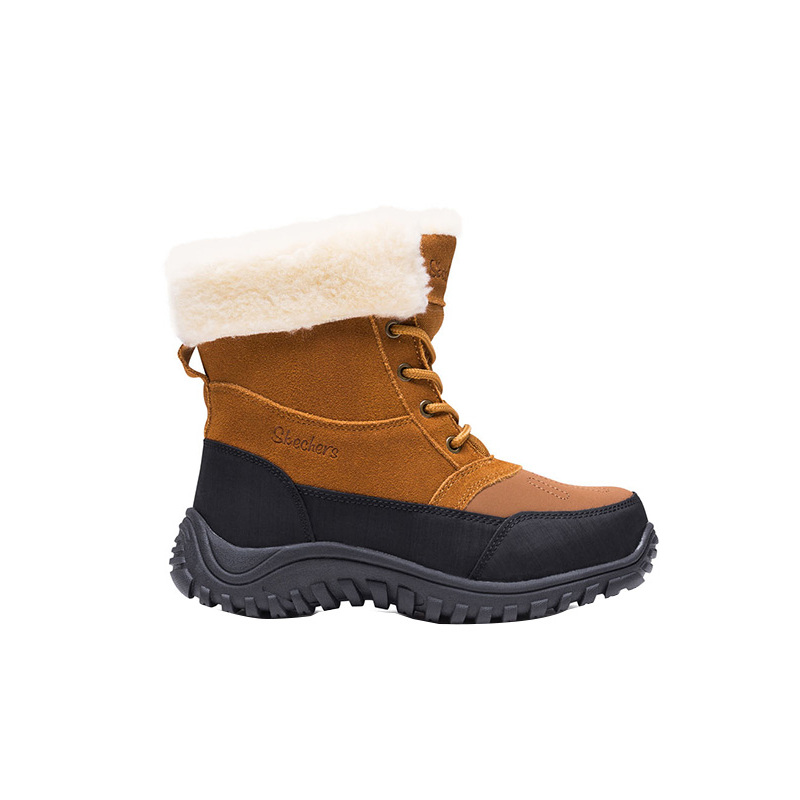 SKECHERS斯凯奇女士时尚保暖户外短靴66666012-CSNT