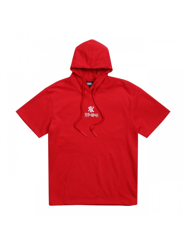 马克华菲潮牌RESHAKE华菲型格男装2019春新款情侣连帽卫衣短袖潮男