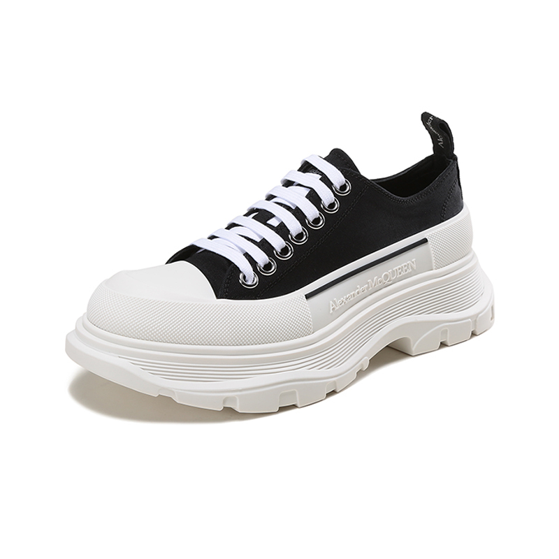 亚历山大·麦昆 ALEXANDER MCQUEEN 女士系带厚底鞋休闲鞋 697072 W4MV2