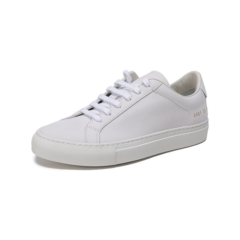 COMMON PROJECTS 女士皮革系带休闲运动鞋板鞋小白鞋 6081