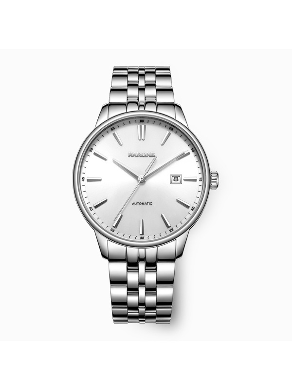 雷诺rarone商务经典自动机械手表透底防水男士手表8670189