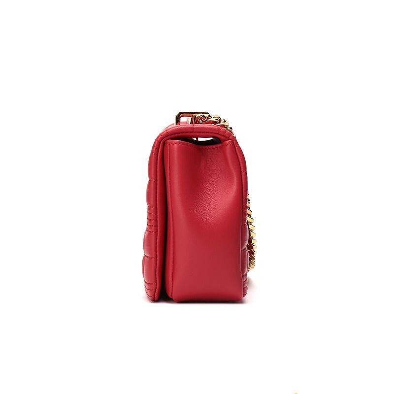BURBERRY 博柏利 女士皮质Lola小号绗缝萝纳包单肩斜挎包 80208491