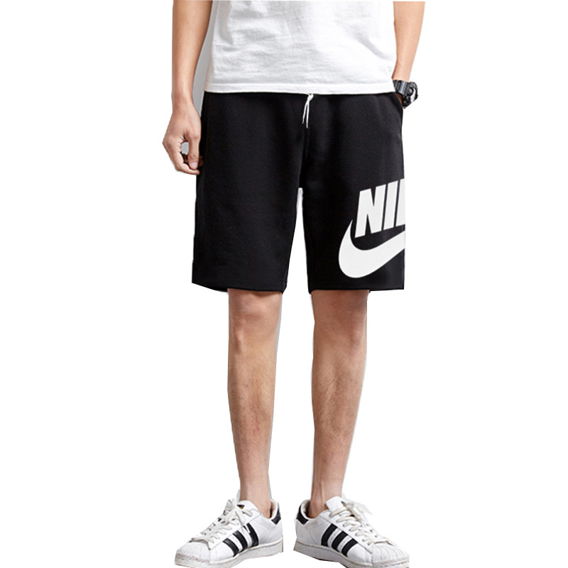 Nike耐克男款纯棉短裤宽松透气运动休闲五分裤836278-010