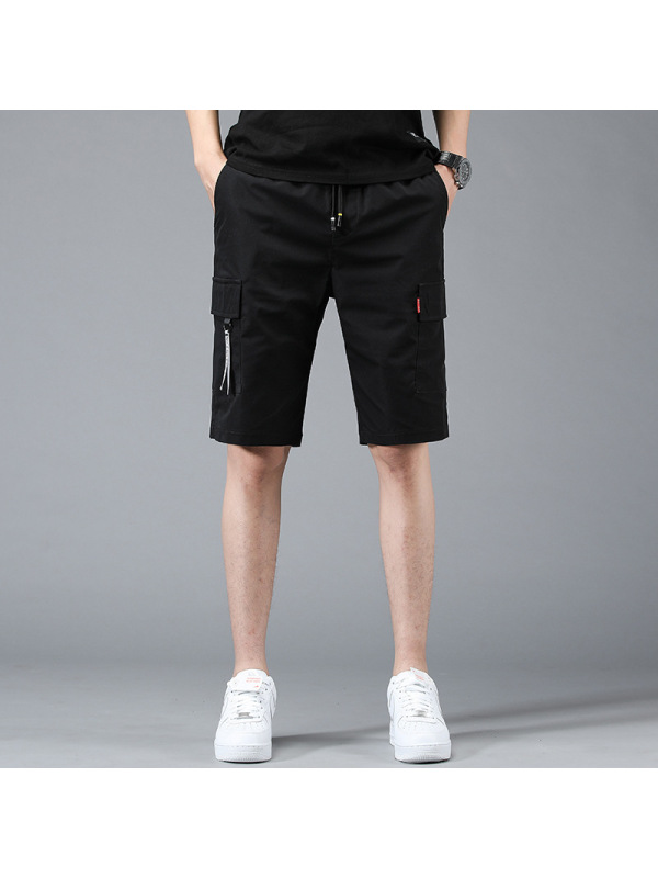 Ceba男马裤 休闲裤 男夏季 五分休闲裤 薄款 精神小伙 工装裤五分 潮