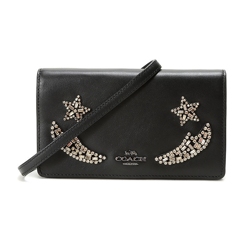 COACH 蔻驰 奢侈品 女士皮革手拿包单肩斜挎包 31872
