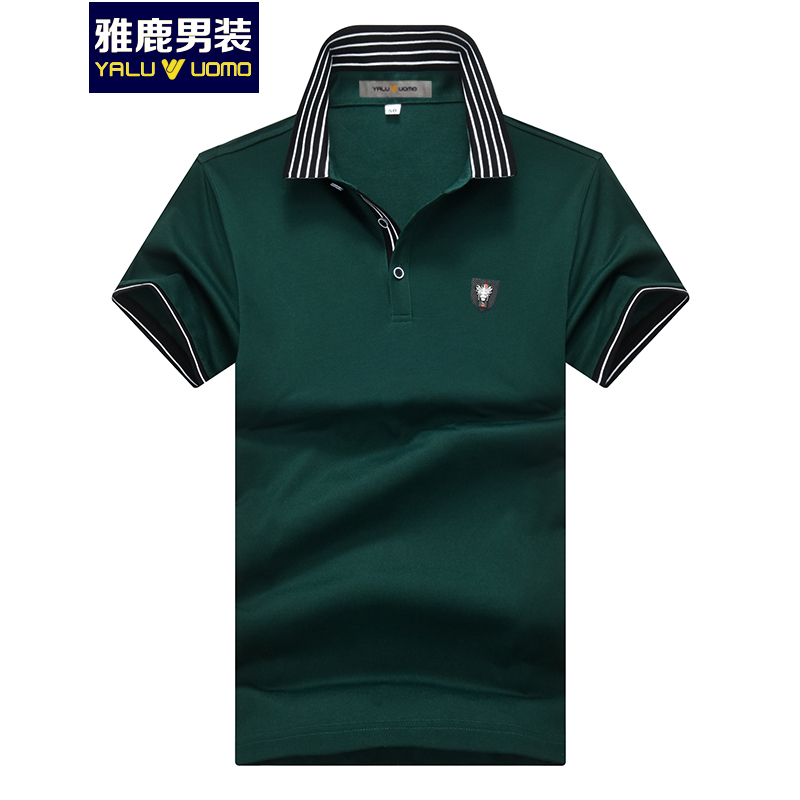 雅鹿男装男士短袖POLO衫商务休闲男士短袖T恤AS0109145