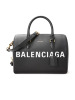 BALENCIAGA/巴黎世家 女包中号VILLE字母LOGO波士顿包 518804