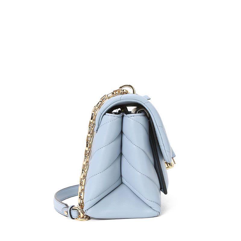 MICHAEL KORS MK Cece系列锁扣口盖包 单肩斜挎包 30T9G0EL8L 金扣图片